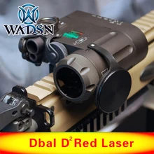 WADSN Tactical LED Flashlight Airsoft IR And Red Laser DBAL-MKII Multifunction DBAL-D2 Battery Case WEX328 Softair Weapon Lights WADSN Tactical LED Flashlight Airsoft IR And Red Laser DBAL-MKII Multifunction DBAL-D2 Battery Case WEX328 Softair Weapon Lights