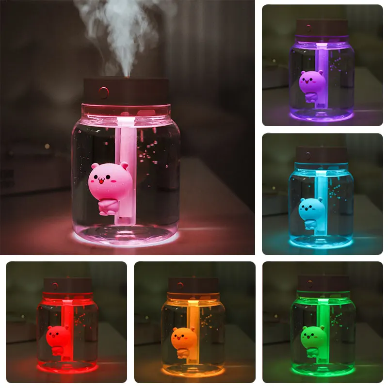 

LED USB Humidifier Asthma Atomizer Inhaler Aroma Diffuser Universal Hydrating Mist Maker Portable Office Dorpshipping