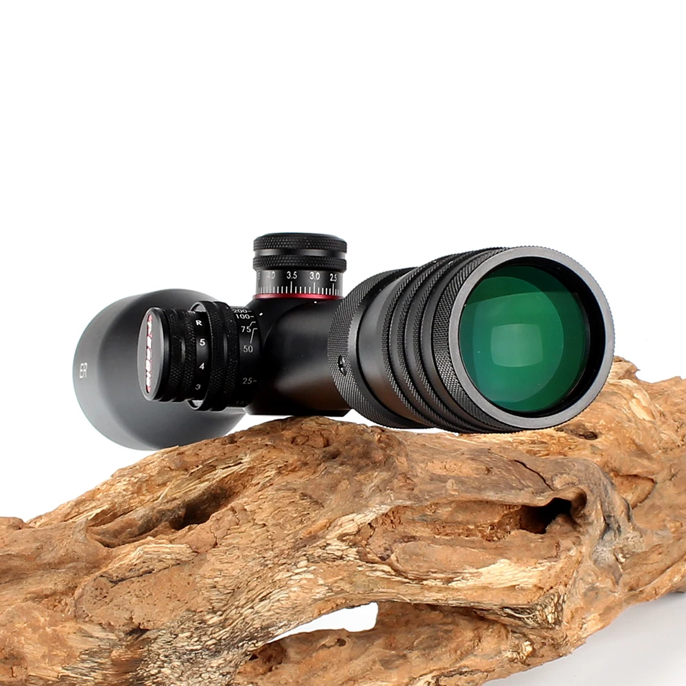 T-Eagle ER 4-16X44 SFIR Hunting Riflescope Side Parallax Glass Etched Reticle Turrets Lock Reset Built-in Bubb Level Rifle Scope (9)