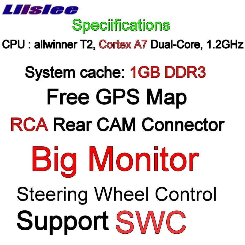 LiisLee Car Multimedia Player GPS Radio Navigation For Ford For Mondeo Contour 2007~2014 Original Factory Style Audio NAVI
