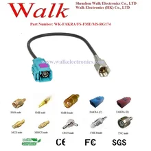FME Мужской FAKRA женский rg174 кабель, fakra fme кабель, fakra соединительный кабель