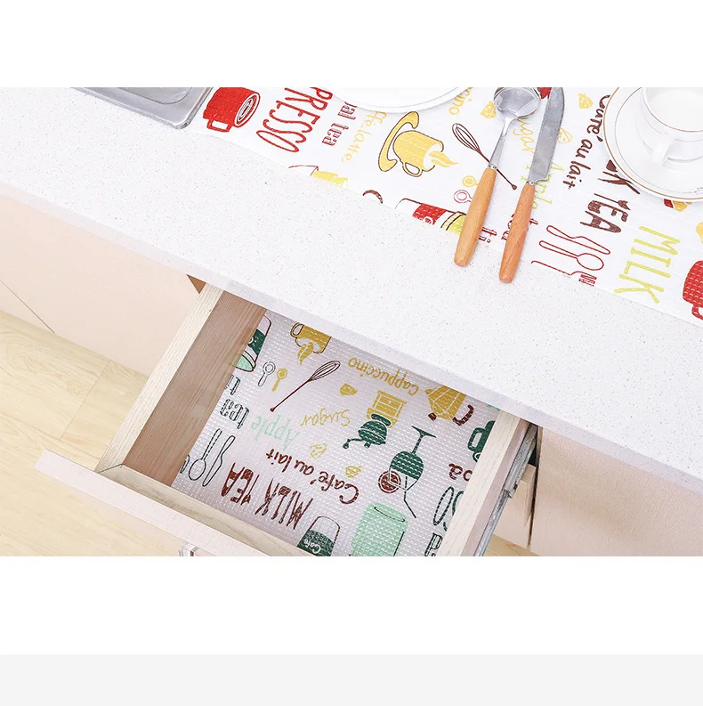 Масло для печати коврик в шкафчик может резать ящик коврик EVA шкаф с выдвижными ящиками Водонепроницаемый от влаги, плесени Pad Бумага 30*300 см/30*500 см/45*300 см