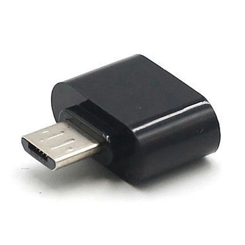 2 шт Портативный полезный Micro USB Мужской к USB 2,0 Женский адаптер OTG конвертер для Android планшет ПК сотовый телефон