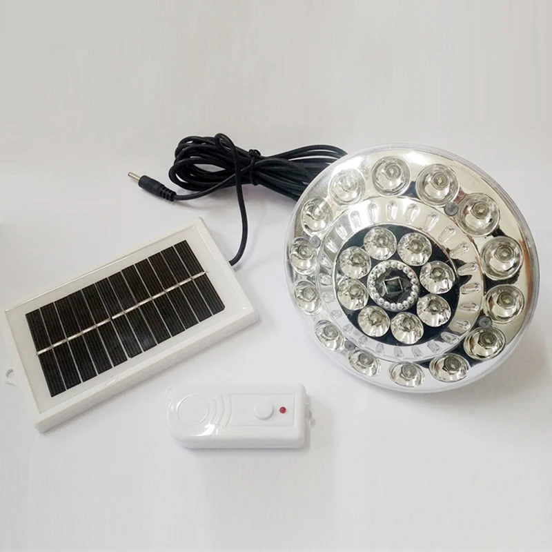 22 LED Remote Control Hanging Outdoor Indoor Light Solar Powered
