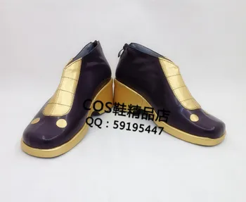 

The King Of Fighters KOF Kula Diamond Purple Adult Cosplay Shoes Boots X002