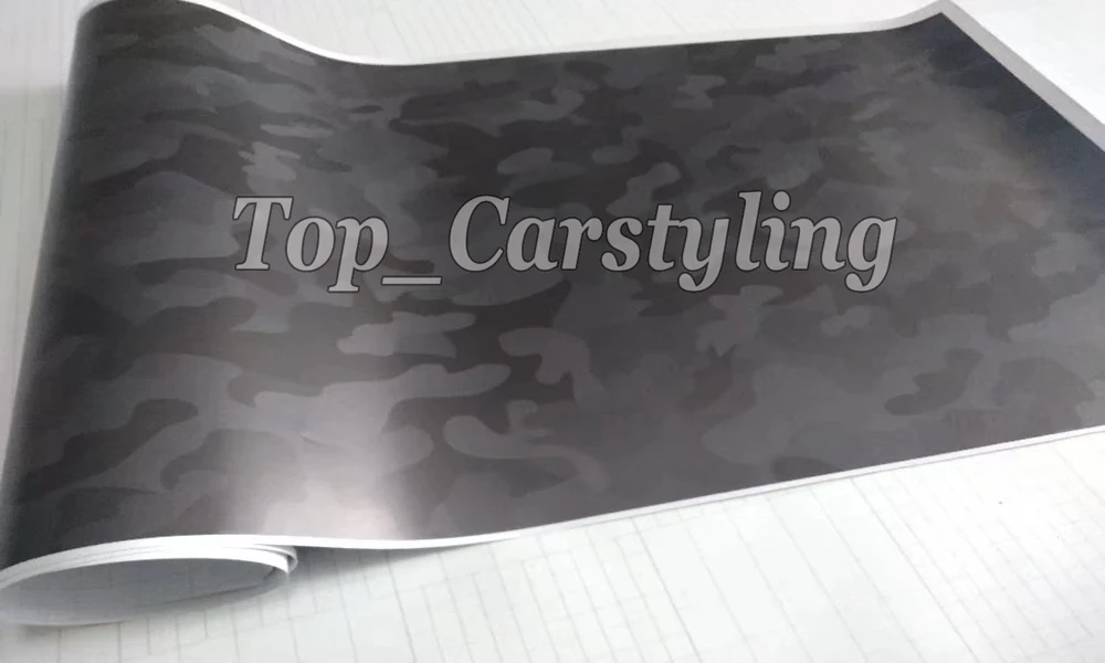 37-black Camouflage  Camo vinyl wrap car sticker 3M Avery Arlon Vinyl (2)