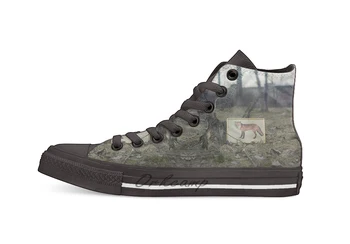 

Little fox Casual High Top Canvas shoes sneakers For Drop shipping