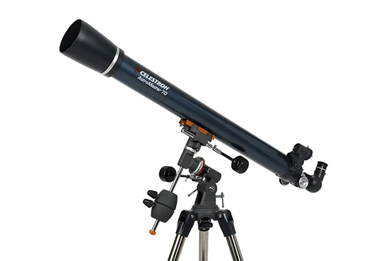 

CELESTRON Professional AstroMaster70EQ Newtonian Reflector Telescope Red Dot Finderscope CG-3 Equatorial Tripod