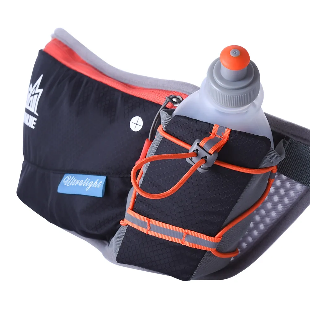 AONIJIE Women Men Running Waist Pack Lightweight Outdoor Sports Racing Hiking Gym Fitness Hydration Belt Water Bottle Hip Bag