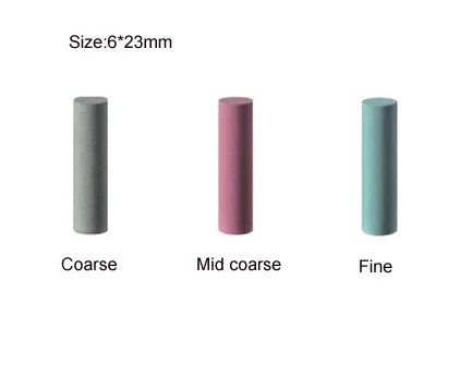 

100 Pcs dental laboratory equipment Silicone Points Polishing sticks for Dental Crown polishing and Jewelry Rotary Tool