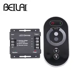 Beilai DC 12-24 V 6A/CH 3 канала одного Цвет Черный Инфракрасный светодиодный контроллер Полный сенсорный пульт дистанционного управления для