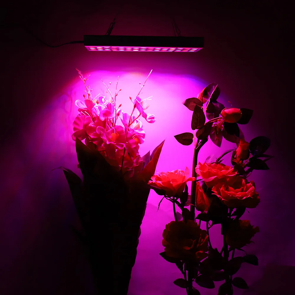 45 Вт 25 Вт Светодиодный светильник для выращивания, полный спектр, 75/144 светодиодный s лампа для выращивания растений, фитолампа для выращивания цветов, комнатный тент для выращивания растений