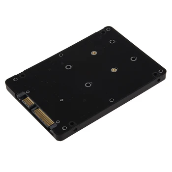 

Mini mSATA SSD Shift 2.5inch SATA3 7mm Thin Hard Drive Enclosure (Black)