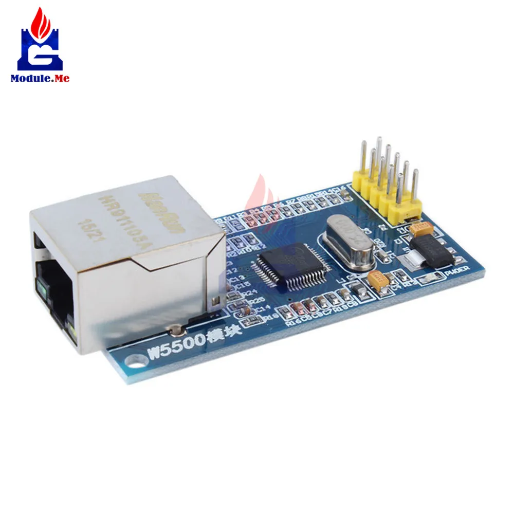 W5500 Ethernet щит LAN сетевой модуль за W5100 поддержка TCP/IP 51/STM32 микроконтроллер с 32k байт SPI 3,3 V 5V