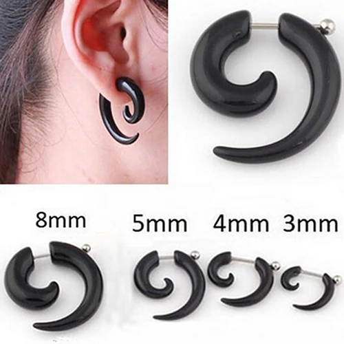 Fashion Uni Spiral Fake Ear Plug Flesh Plugs Piercing Body Fashion Uni Spiral Fake Ear Plug Flesh Plugs Piercing Body Jewelry Earrings In From Accessories On Aliexpress Alibaba