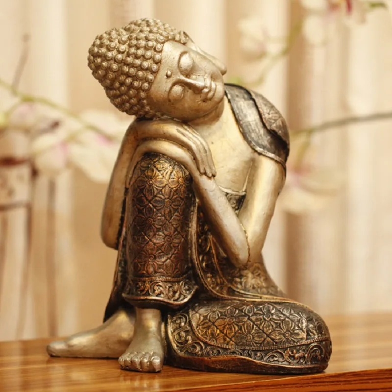 buddha resin statue