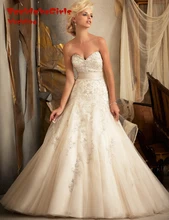 BacklakeGirls Lace Bride Gown Sleeveless Organza And Tulle Custom Made Vintage Sexy Wedding Dress 2017