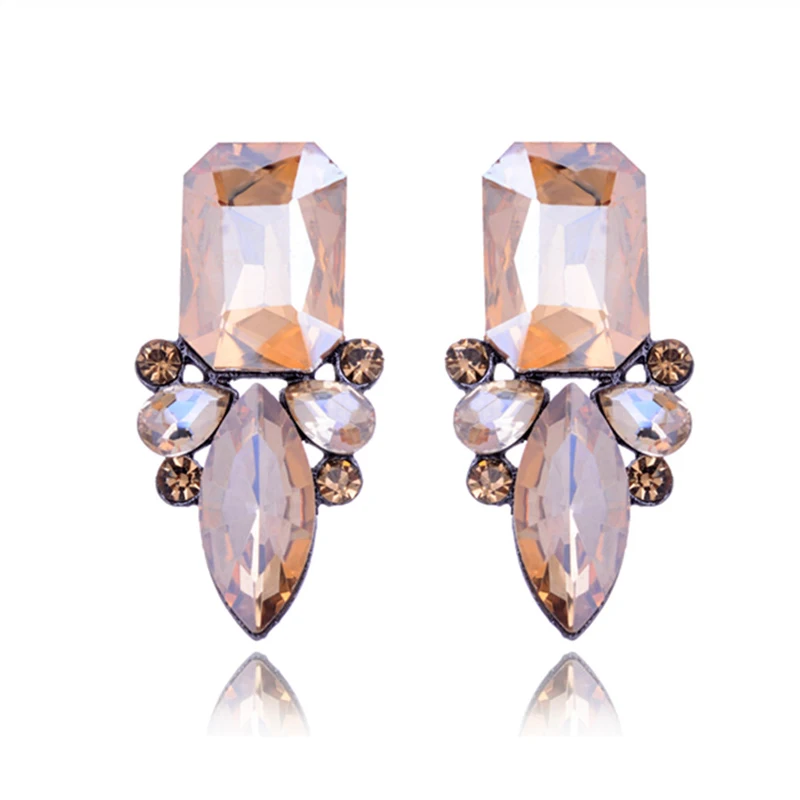Женские серьги гвоздики с кристаллами 8 цветов|stud earrings|stud earrings for womenearrings women |