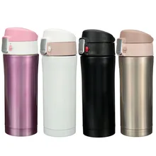 Heißer Verkauf 350 ml/450 ml Raumbecher Büro Tee Kaffee Tasse Wasserflasche Edelstahl Isolierung Tasse heiße Und Kühlung 6 Farbe