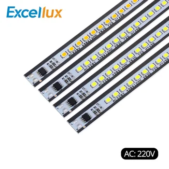

10PCS Kitchen lighting 220V LED Bar Light Aluminum Profile 2835 SMD 72LEDs High Brightness White Warm white Lighting For Kitchen