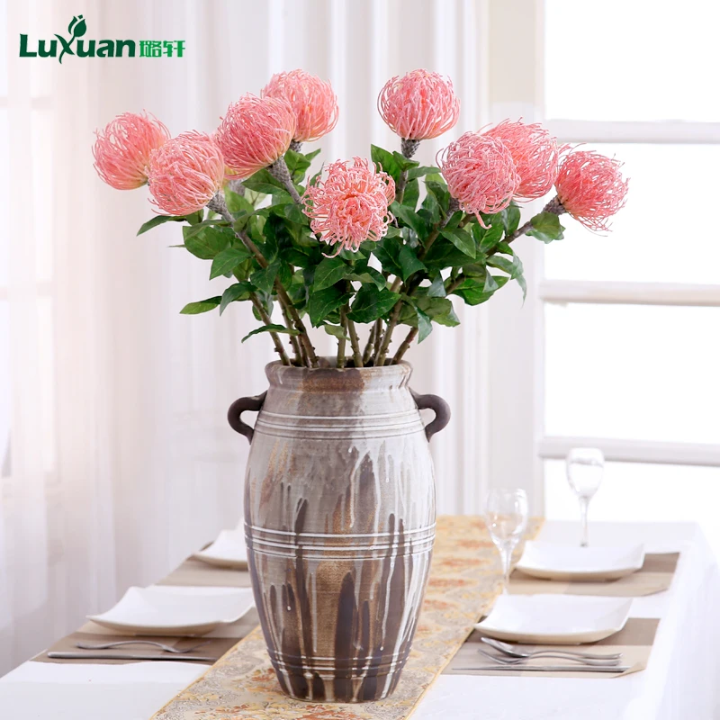 2pcs Silk Artificial Flower Emperor Flower Blooming Flower South Africa