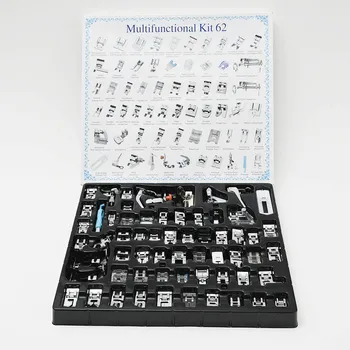 

11/32/52/62/75/85pcs Home/Domestic Sewing Machine Feet Presser Foot Kits For Brother Singer