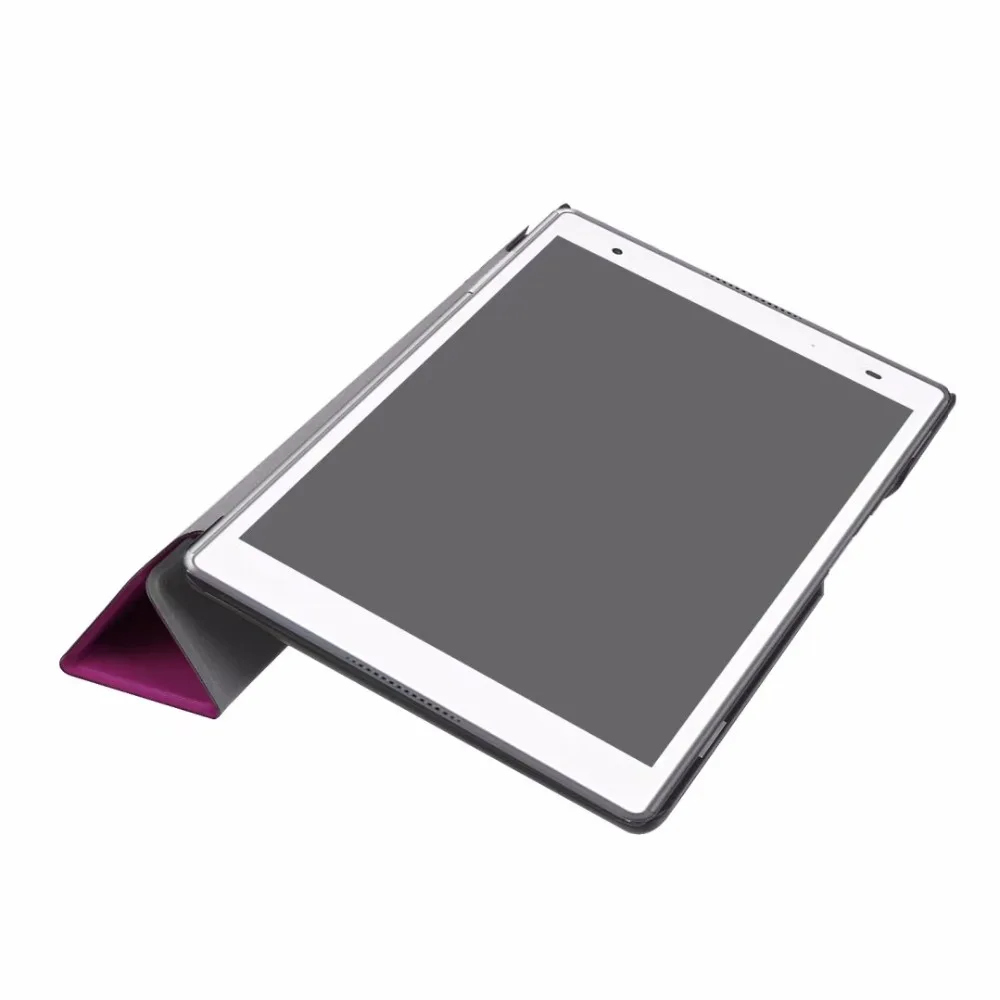 Ultra Slim Case for Lenovo TAB 4 8 Plus PU Leather Stand Cover for Lenovo Tab4 8 Plus 8.0" TB-8704F/N 8inch Tablet PC+pen