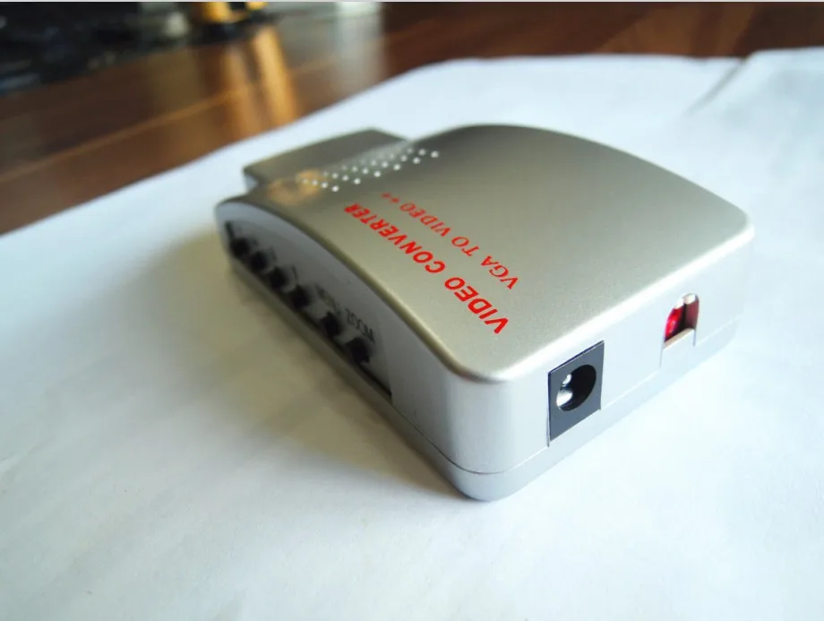 Адаптер преобразователь с VGA на TV AV RCA S Video для ПК ноутбука выход вход ТВ