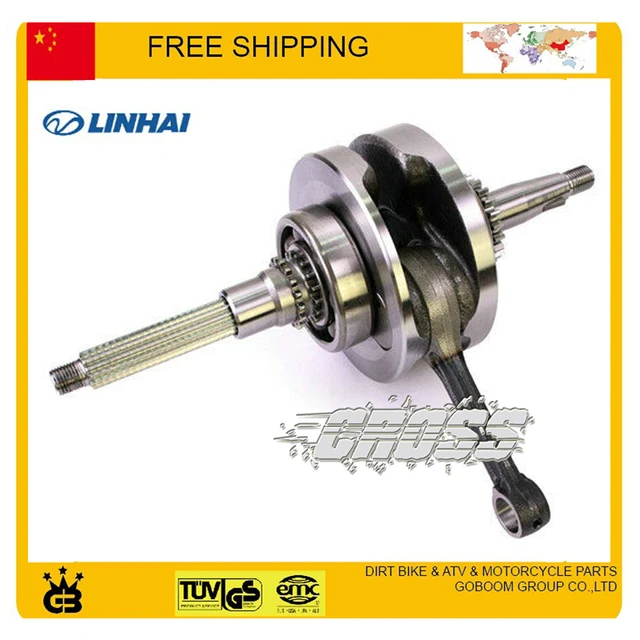 LINHAI lh400t 400CC ATV QUAD crankshaft engine accessories free