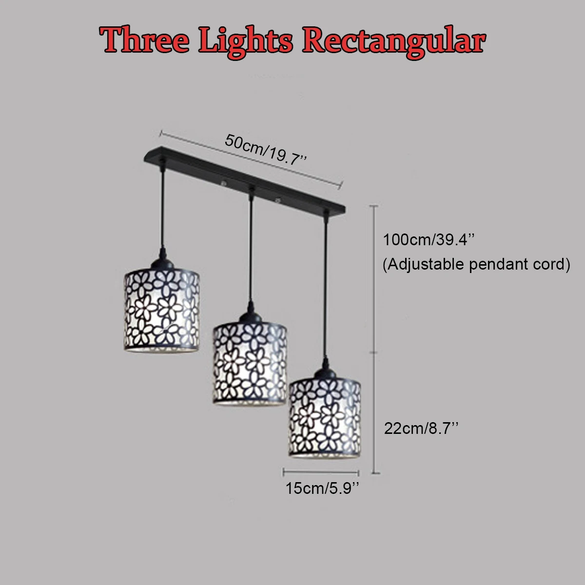 Decoração de Casa para Sala Oco para Fora Nórdico Moderno Pingente Luzes Luminárias Ferro Lustre Luminária Jantar Quarto Loja Barra 11 High Quality Luzes e Iluminação