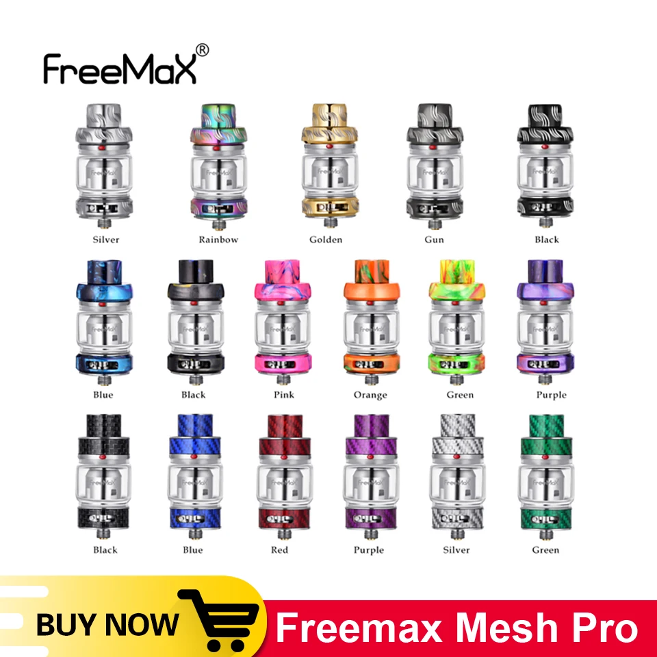 Оригинальный резервуар Freemax Mesh Pro Sub ohm 6 мл M coil pro атомайзер из каучука