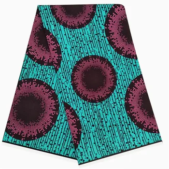 

New African wax Prints Fabric Ankara Wax Dutch wrapper wax printed pattern 100% cotton material