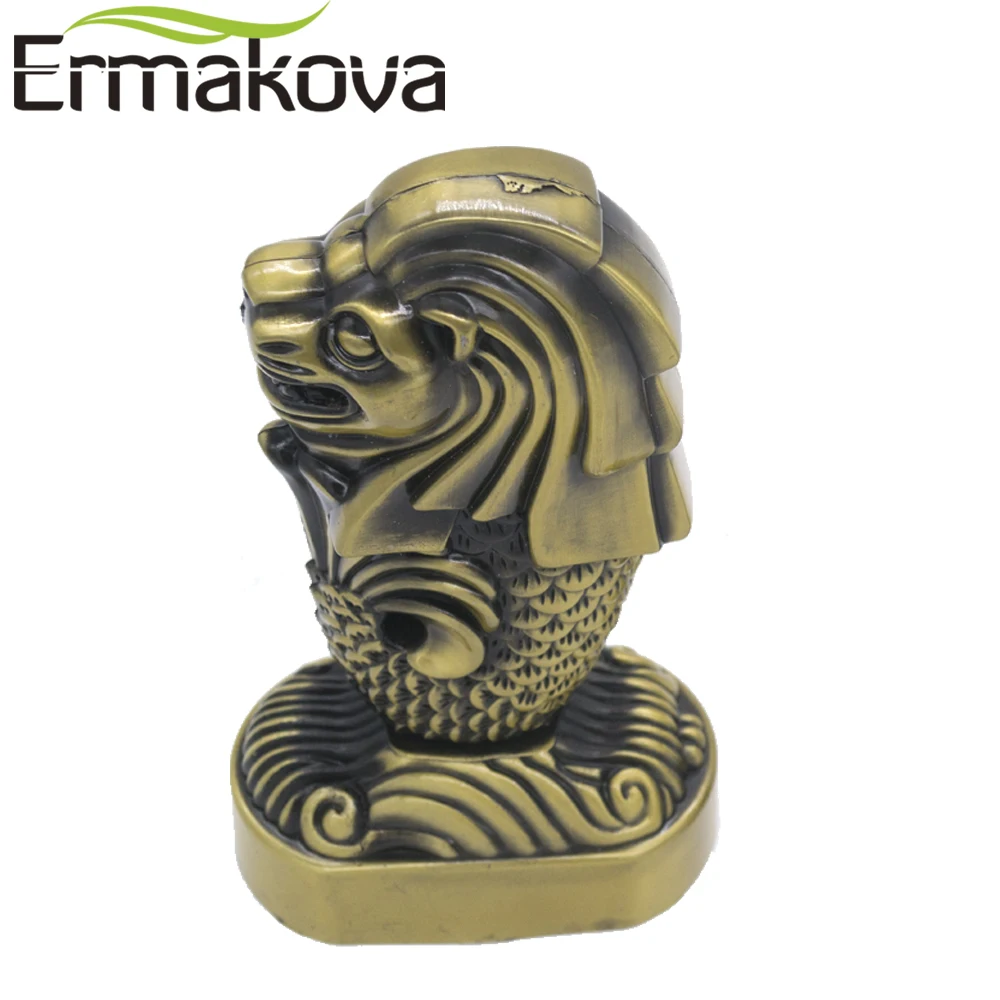 ERMAKOVA металлическая фигурка известного здания из Сингапура Merlion всемирно