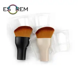 ESOREM 1 шт. кисть для пудры Кисточки для макияжа инструменты с крышкой пластик Pennello Fondotinta Fond De Teint Couvrant Professional