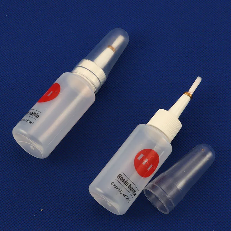 FEPRLO 10pcs/lot 50ML ELMECH rosin bottles fur brush with hair glue pot rosin flux bottles of alcohol Flux Bottle FEPRLO 10pcs/lot 50ML ELMECH rosin bottles fur brush with hair glue pot rosin flux bottles of alcohol Flux Bottle