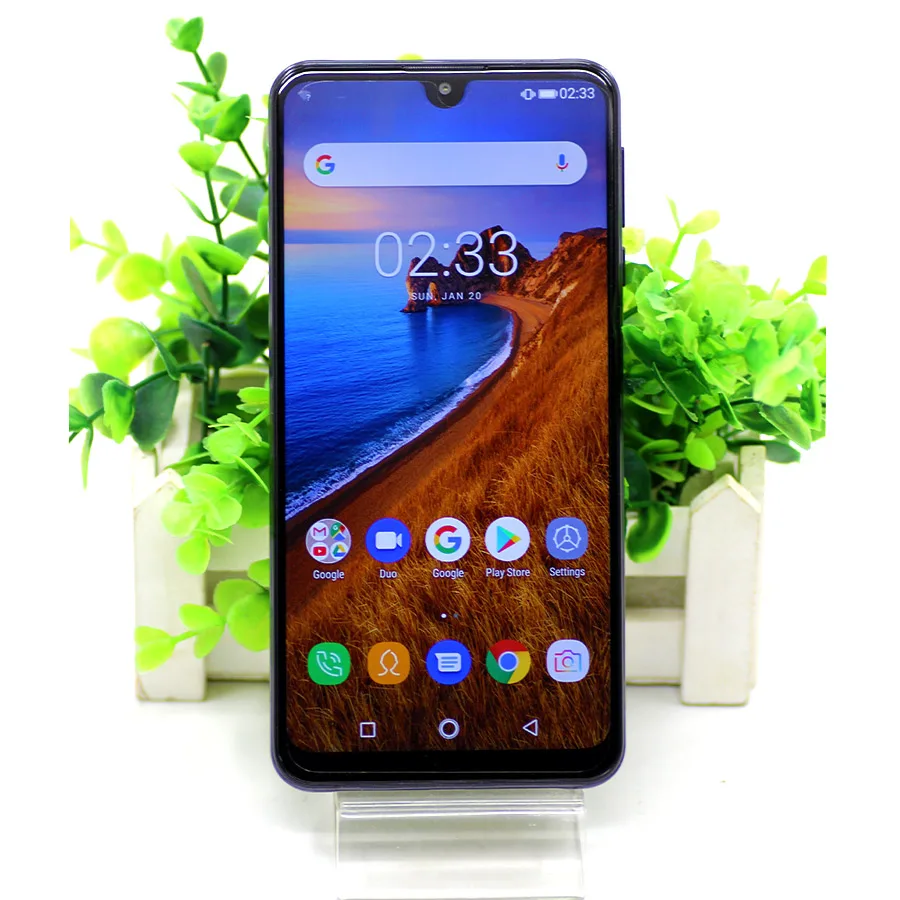 OUKITEL K9 Waterdrop 7.12" FHD+ 1080*2244 16MP+2MP/8MP Smartphone 4GB 64GB Face ID 6000mAh 5V/6A Quick Charge OTG Mobile Phone cheap gaming cell phone