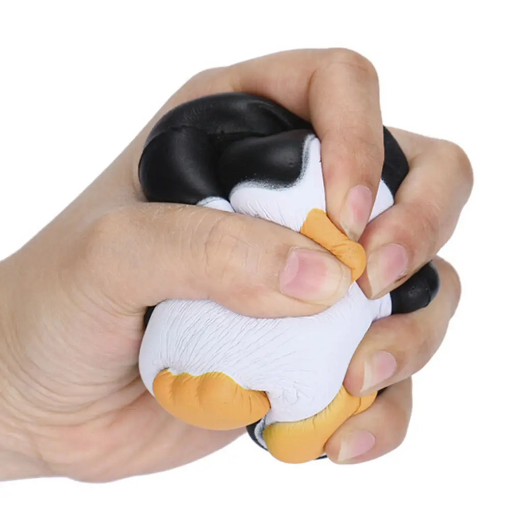 

Ball Squeeze Toy Kawaii Jumbo Squishy Toys Anti Stress Slow Rising Animals Penguin Stress Relief Toys For Kids Stretchy Toy