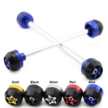 

For Aprilia SL 750 Shiver 2007-2014 Dorsoduro 750 Front Rear Axle Fork Crash Sliders Motorcycle Accessories Wheel Protector