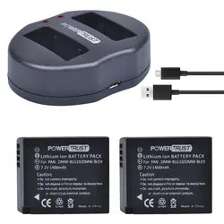 2 шт. dmw-blg10 DMW blg10 dmw-ble9 Ble9 ble9e Батареи для камеры + Dual USB Зарядное устройство для Panasonic Lumix gf6 GX7 GF3 GF5 gx80