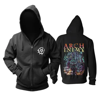 

Bloodhoof Arch Enemy Thrash Metal Melodic Metal zipper hoodies for men