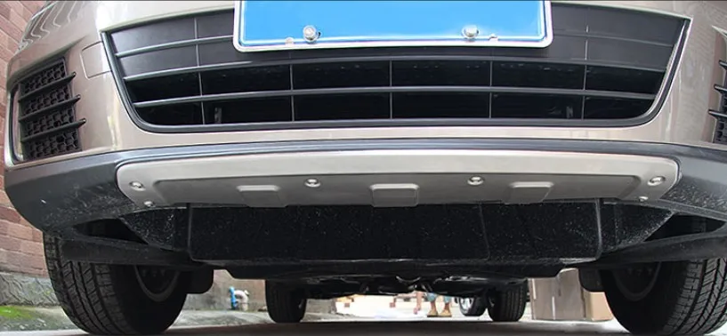 For Volkswagen / VW Tiguan 2013-2017 BUMPER GUARD BUMPER Plate High Quality Stainless Steel Front+R