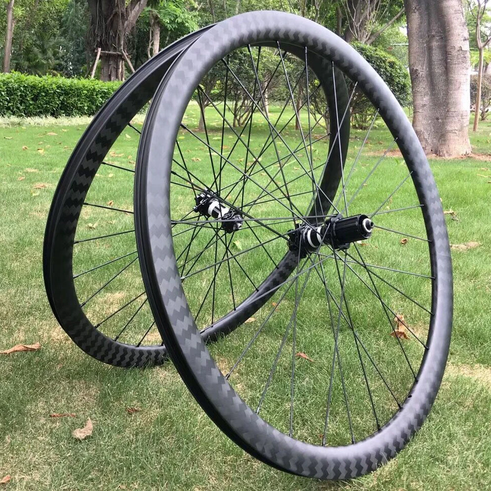 Очень блестящий 12 к твил углеродное колесо прочный 38 50 60 88 мм трубчатый/клинчер для велокросса, шоссейный велосипед вилсет под дисковый тормоз пользовательские наклейки