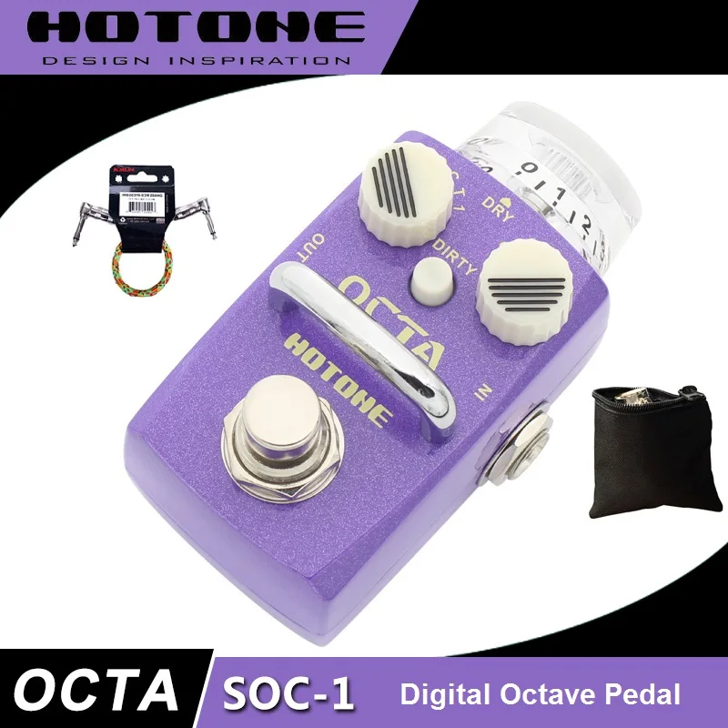 Hotone педаль Skyline серии Overdrive джент искажения Лупер гитары Эффект Stompbox с бесплатным