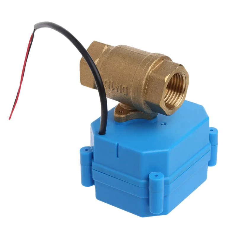 

1Pc 1/2" Motorized Ball Valve DN15 2 Way Electrical Valve DC 12V
