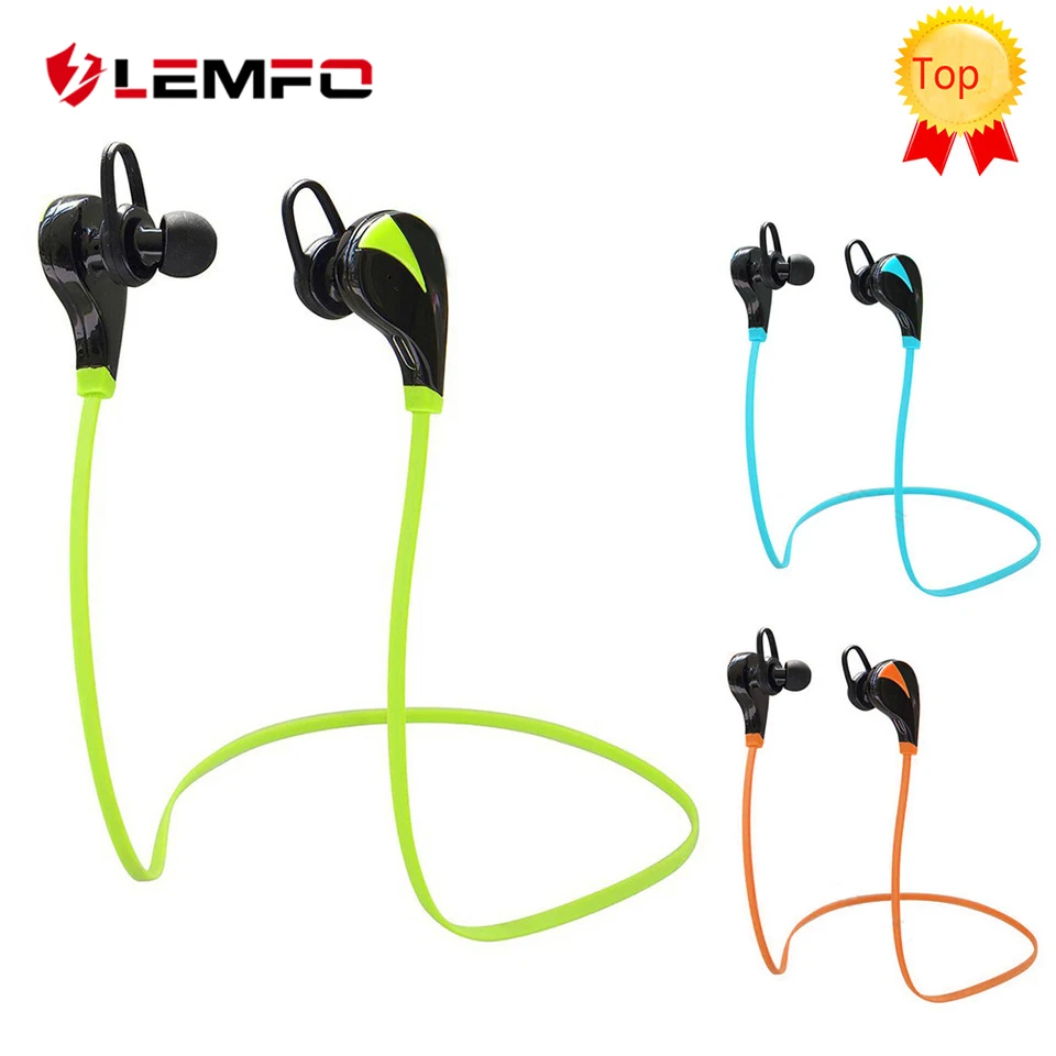 

LEMFO G6 Bluetooth 4.0 Headset Stereo Sports Wireless Handsfree In Ear Earphone Sweatproof for iPhone Samsung HTC Nokia