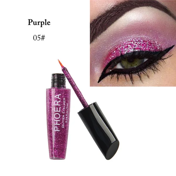 Buy PHOERA 3/1pcs Glitter Liquid Eyeliner Waterproof