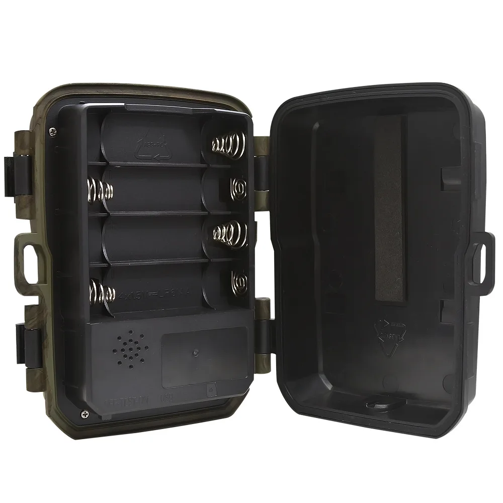 PDDHKK 2,4 дюймов ЖК-дисплей 1080P 16MP мини-камера для съемки дикой природы фото-ловушки охотничья камера с ИК ночного видения видеосъемка