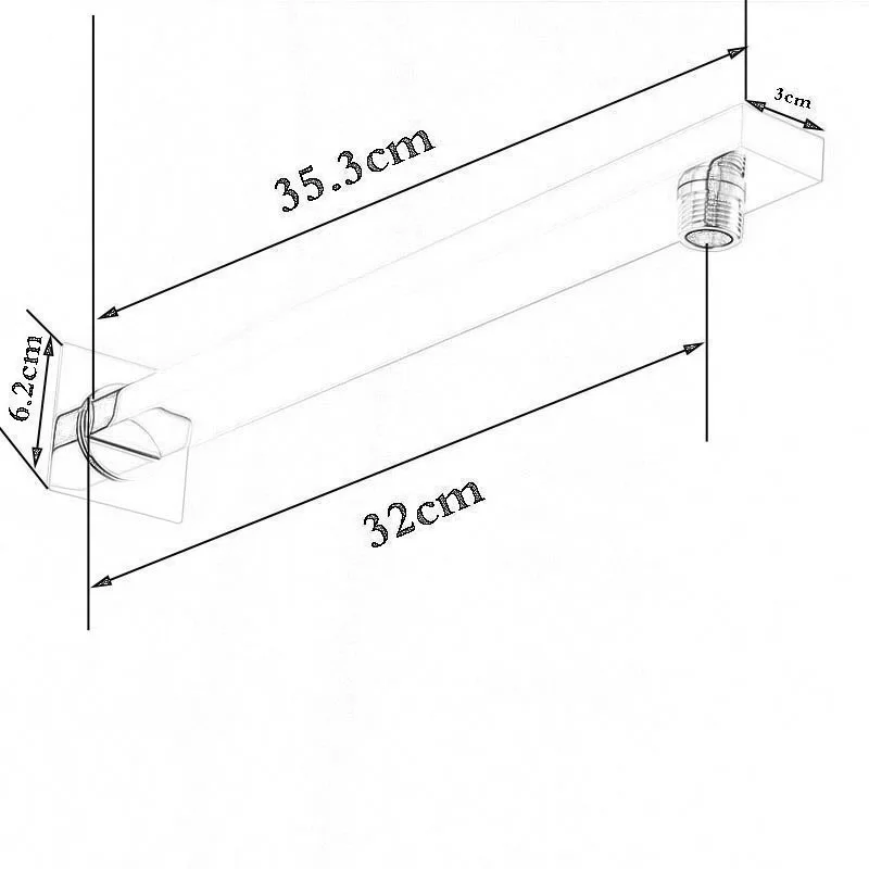 Free-Shipping-Wholesale-And-Retail-Conseal-Install-Shower-Fixed-Connecting-Pipe-Wall-Mounted-Solid-Brass-Shower - 
