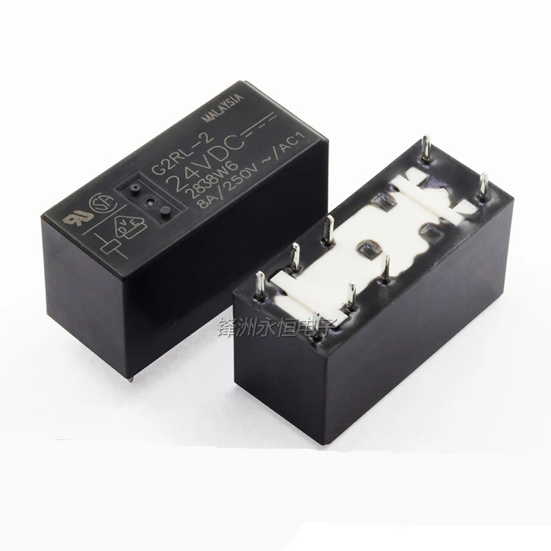 2 шт./лот реле G2RL-2-5VDC 12VDC 24VDC 8PIN 8A два открываются и закрываются | Обустройство дома