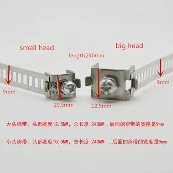 

100pcs/lot Universal stainless steel banding Mini Cylinder Magnetic Switch Induction Switch Fixer with CS1-/KT-05